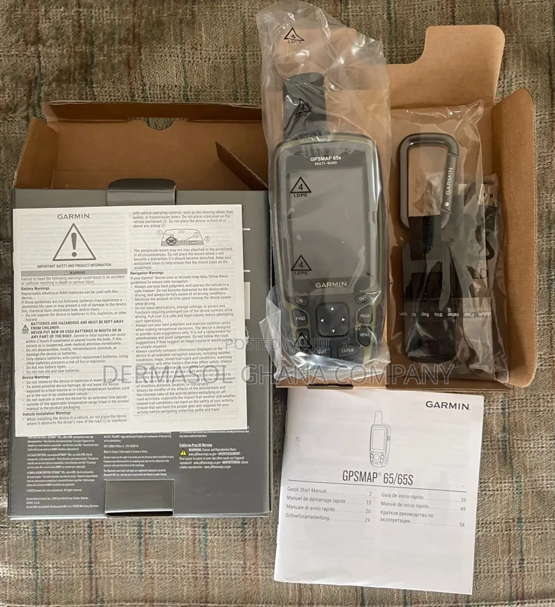 Garmin Gpsmap 65s Brand New