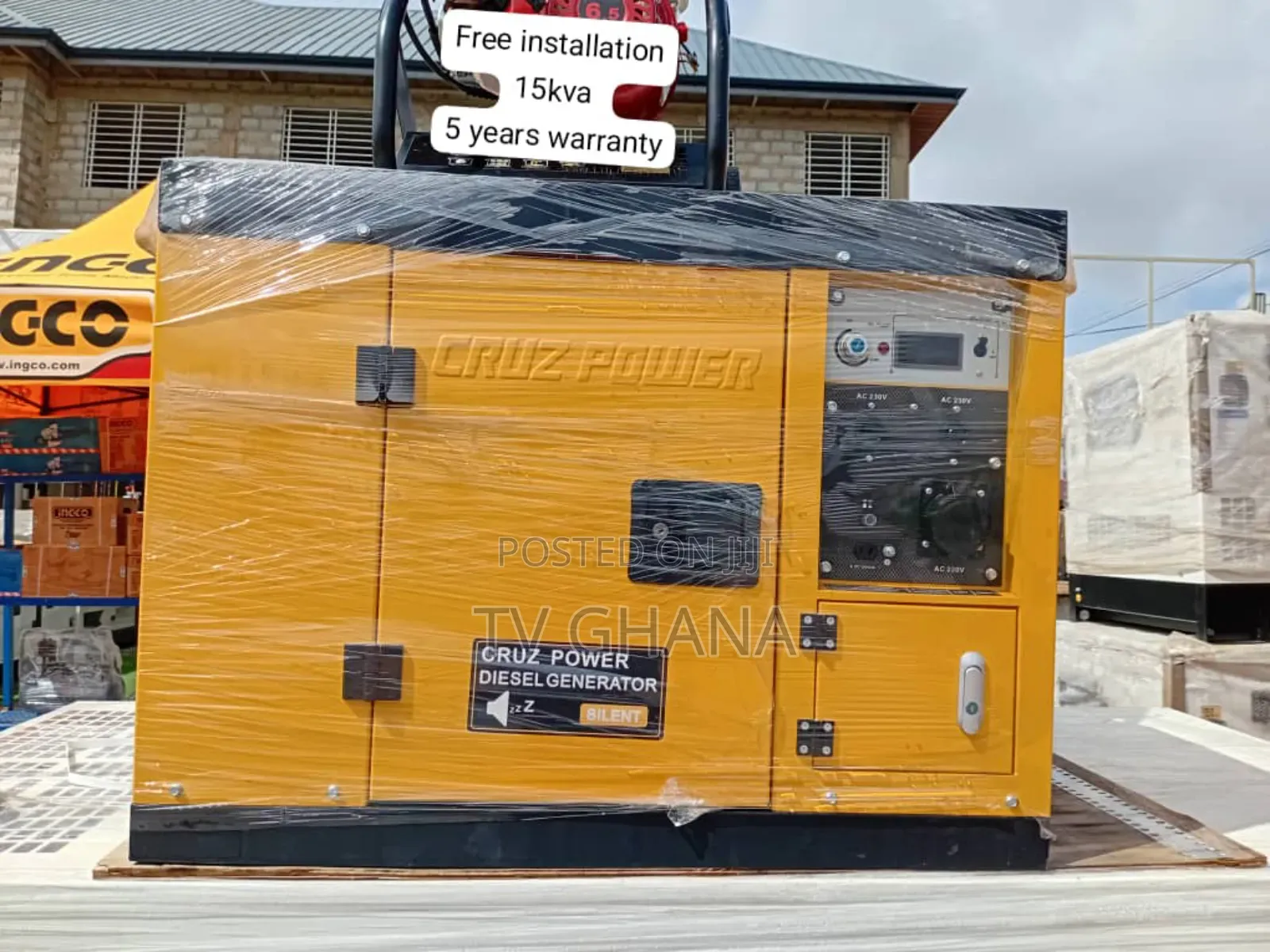 Alphacore 15kva Silent Cruz Power 15kva Diesel