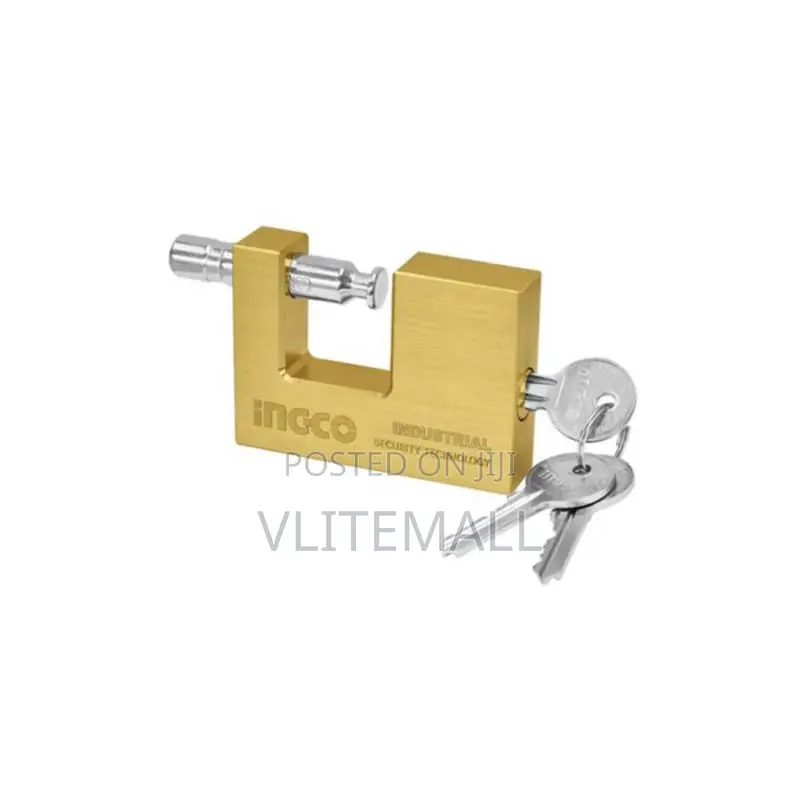 Heavy Duty Brass Block Padlock 60mm