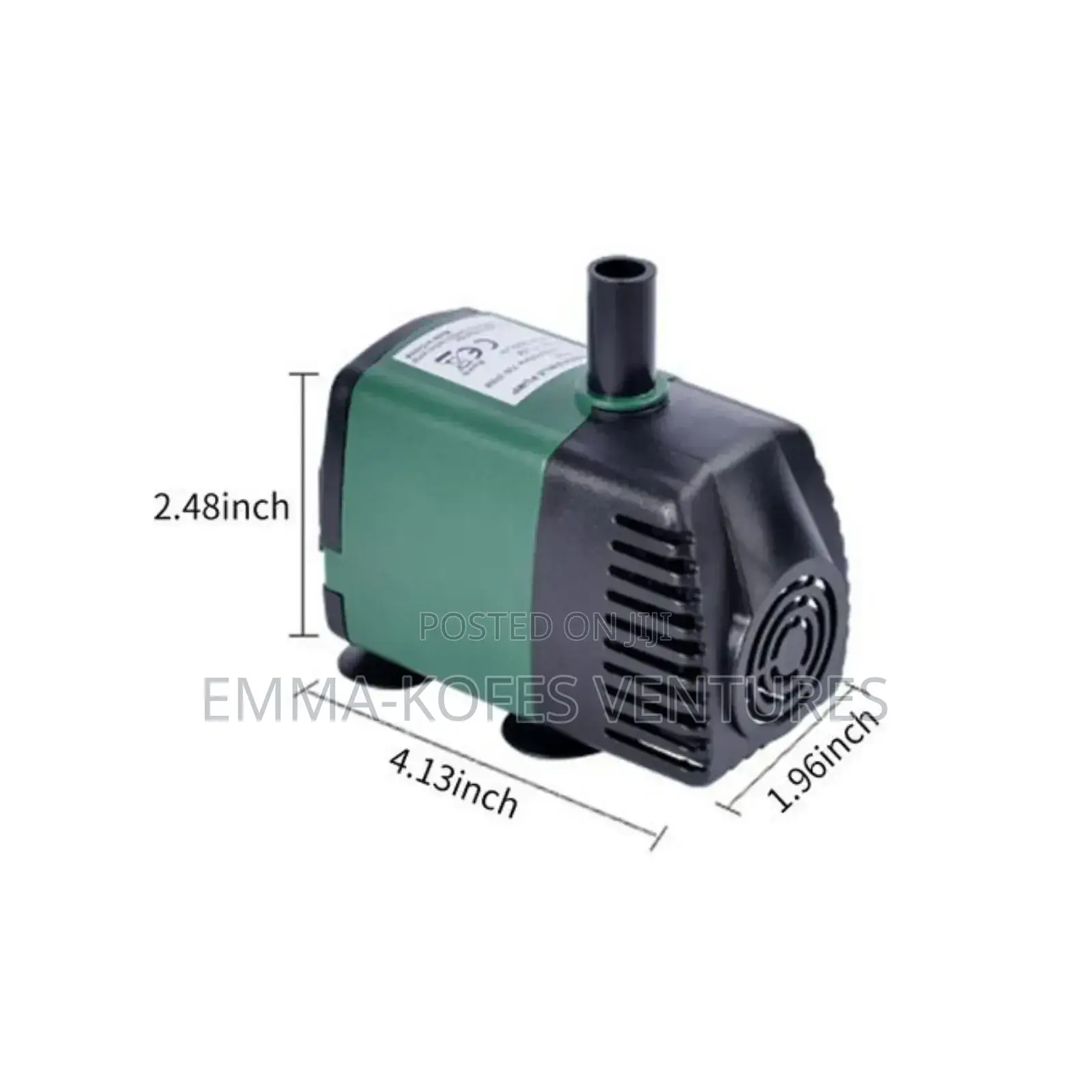 7w 600l/Mini Submersible Water Pump - Green