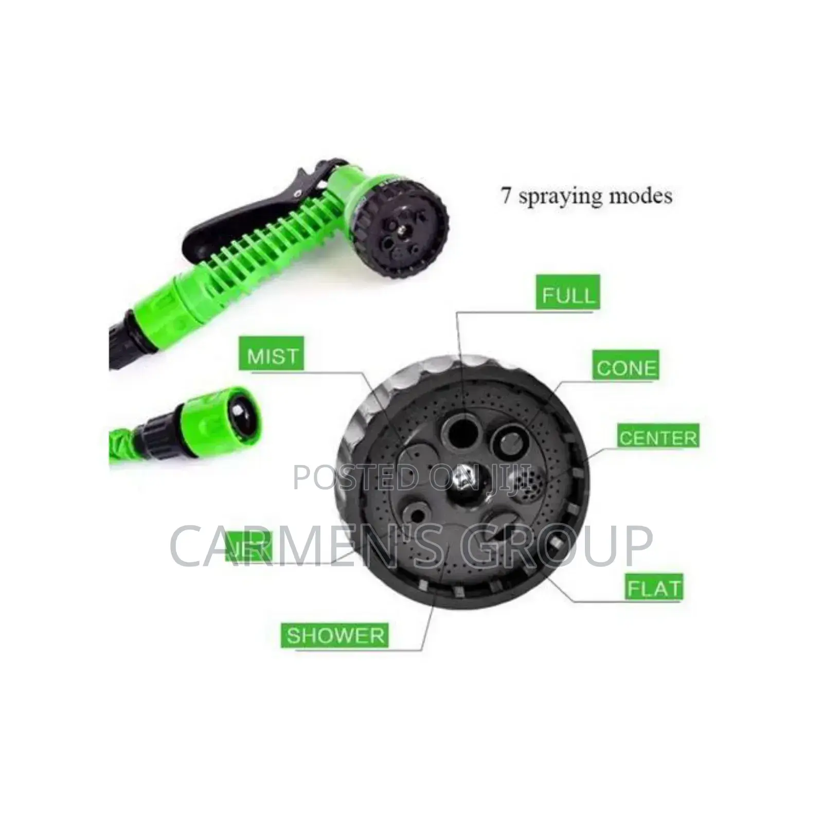 7 in 1 S Spray 100ft Expandable Garden Hose Latex Tube Magic