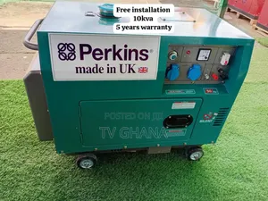 Crystalguard 10kva Silent Perkins 10kva Diesel