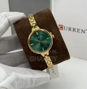 Photo - Curren Luxury Watch for Woman || Blue Green Face