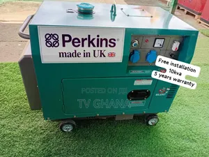 Majesticwattx 10kva Silent Perkins 10kva Diesel