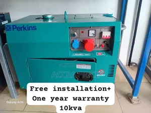 Power Crisis Solution 10kva Perkins Diesel Gen Brit Perkins
