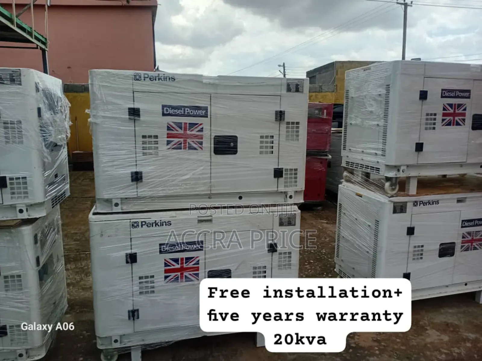 Power Crisis Solution 20kva Perkins Diesel Gen Brit Perkins