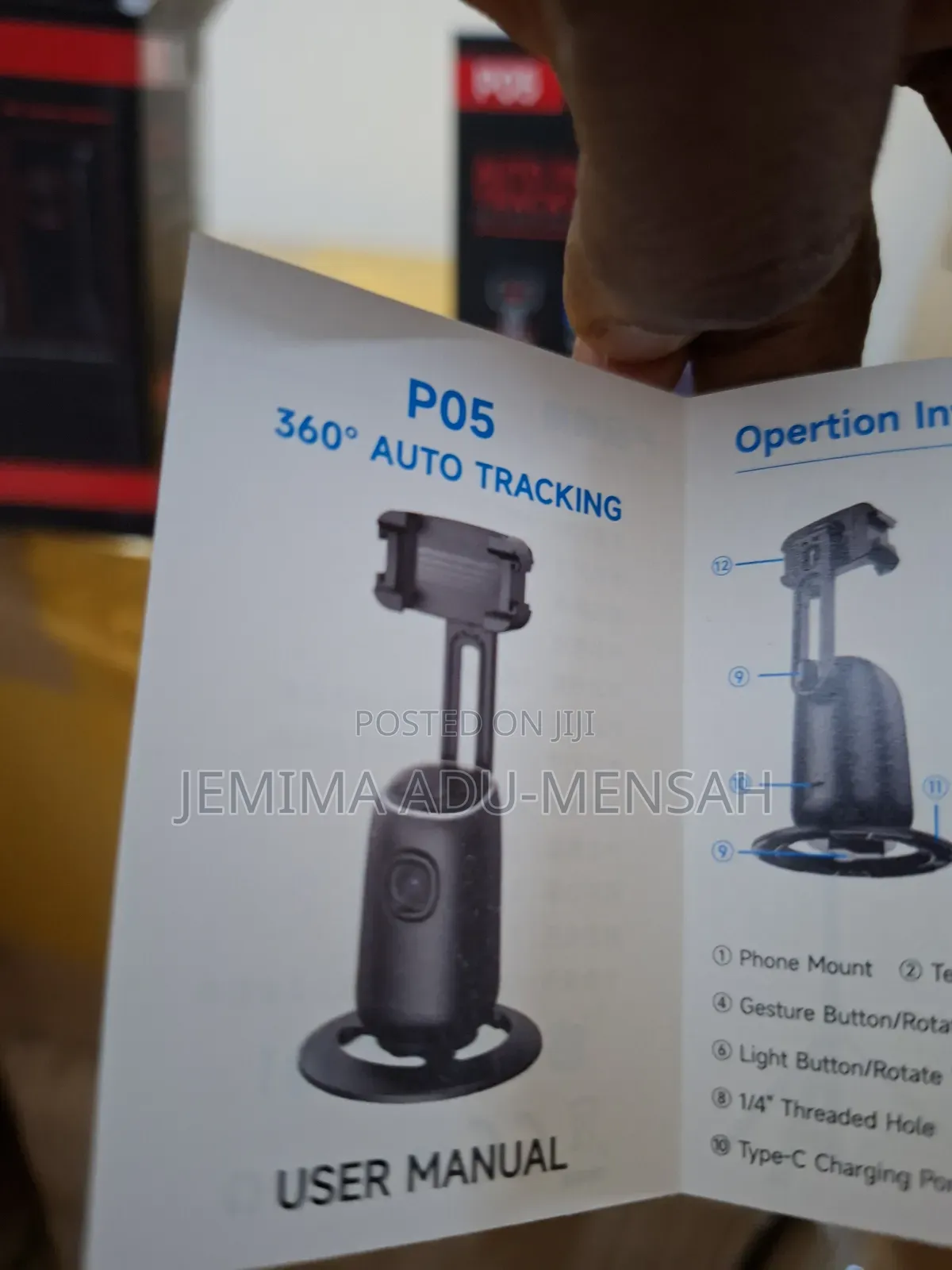 P05 Auto Face Tracking Gimbal