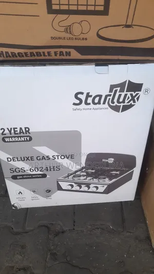 Starlux 4 Plate Deluxe Gas Stove