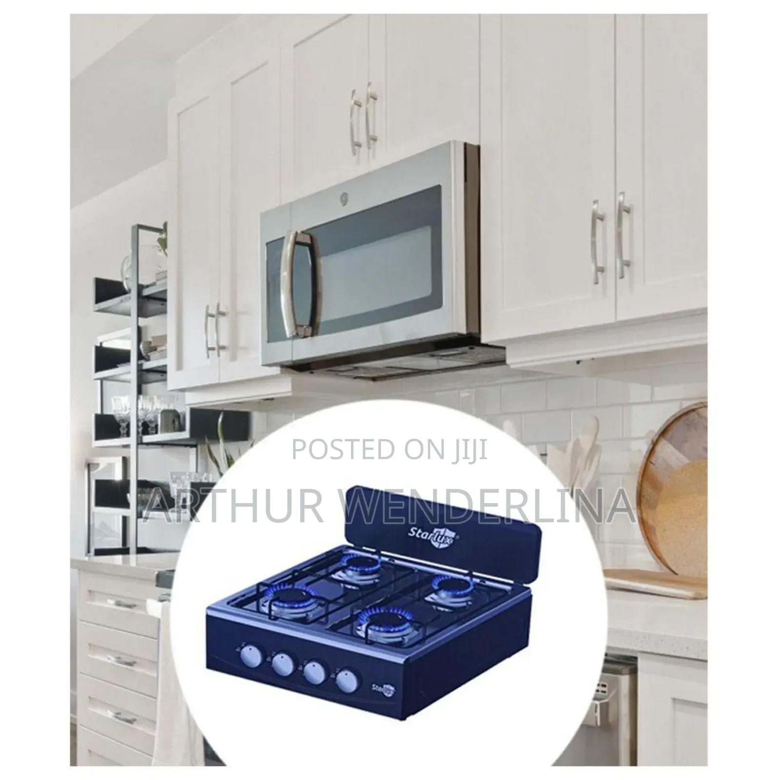 Starlux 4 Plate Deluxe Gas Stove