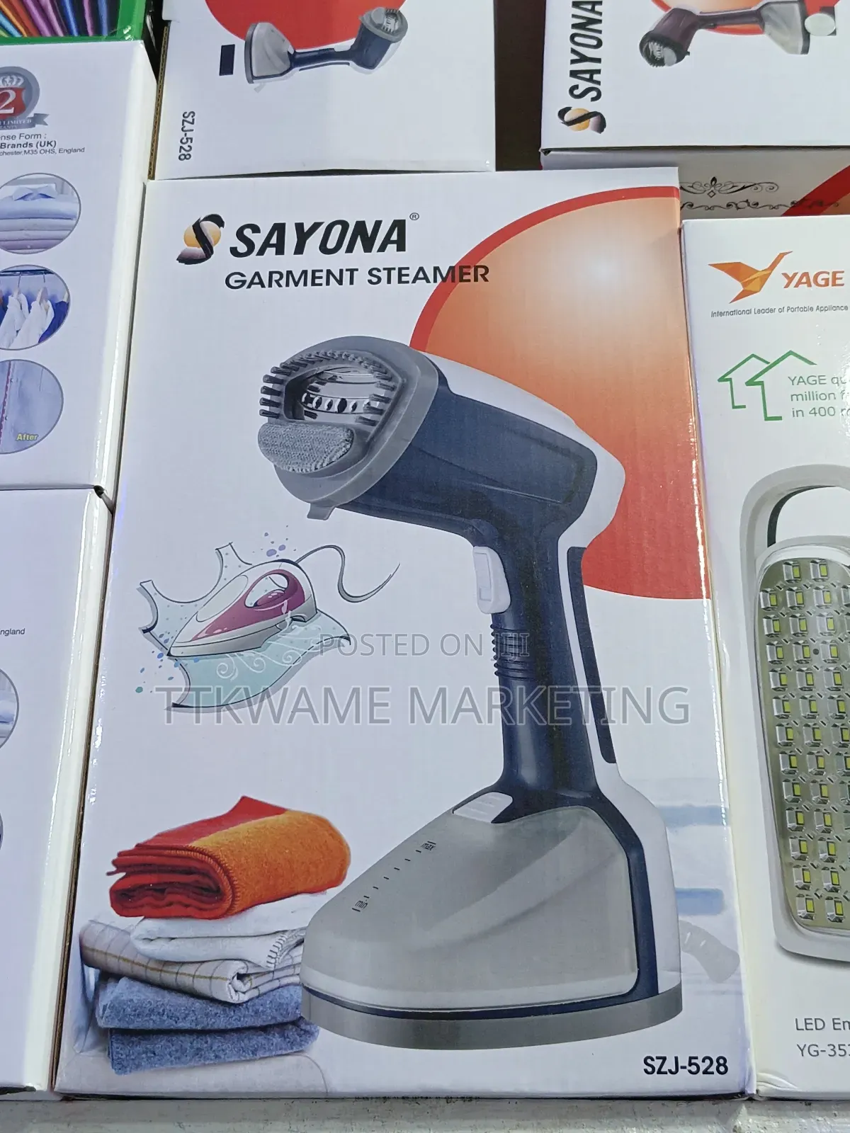 Sayona Garment Steamer Iron