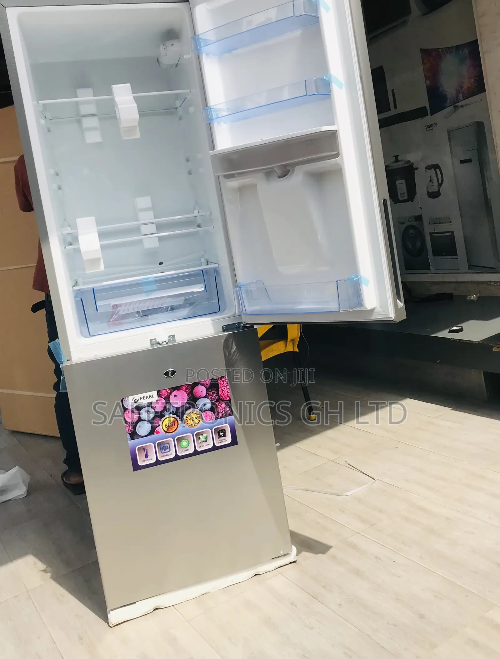 Check Out Pearl 251 Liters Bottomfreezer Pf-334 2 Doors
