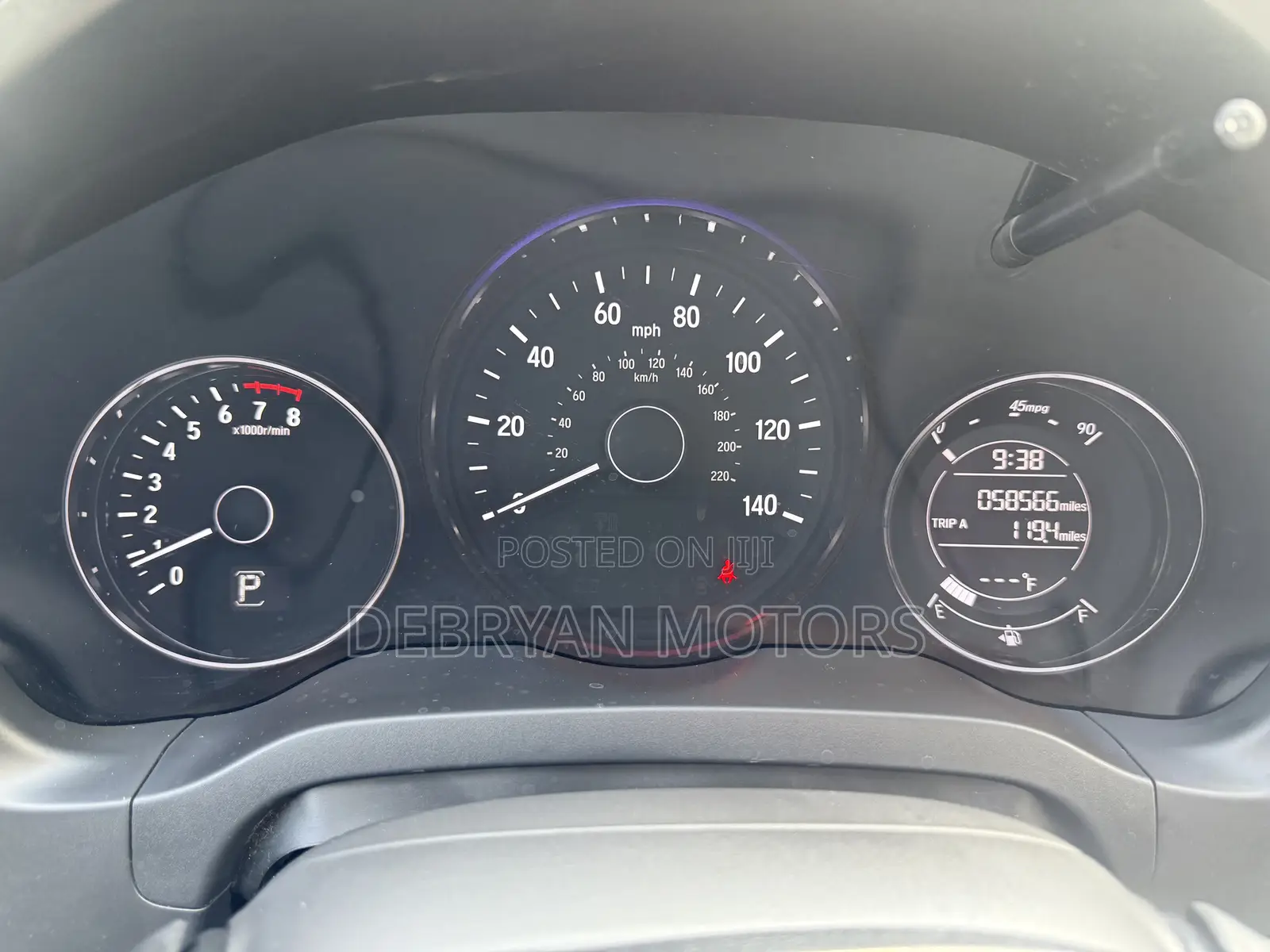Honda HR-V EX-L w/Navigation AWD 2017 Red
