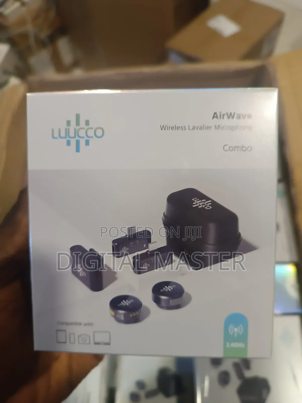 Luucco Airwave- Wireless Microphone (Combo)