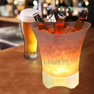 Led Champagne Bucket With Bluetooth Speaker