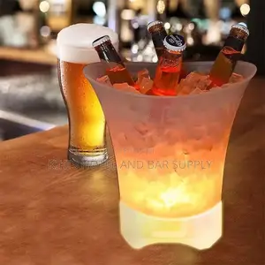 Led Champagne Bucket With Bluetooth Speaker