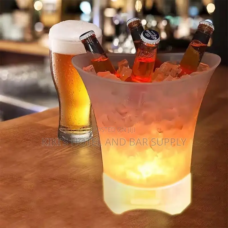 Led Champagne Bucket With Bluetooth Speaker