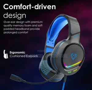 Vertux Tokyo Wired Gaming Headset With Mic