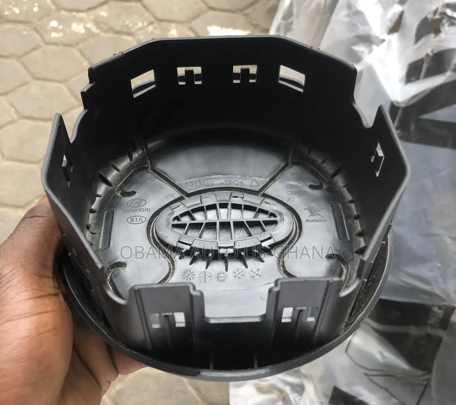 Kia Sportage 2016 2017 2018 2019 2020 Steering Airbag Cover