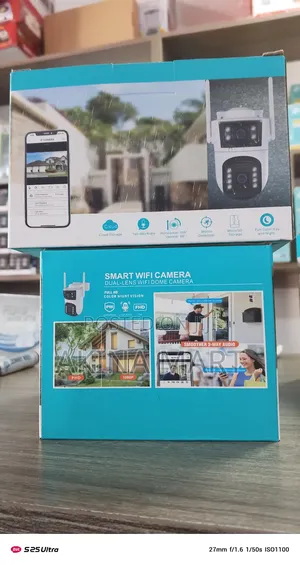 Dual Lens Wifi Camera a-56 Wi-Fi Double Lens Camera Icsee