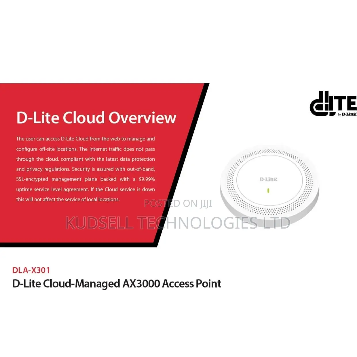 Dla-X301 D-Lite Cloud-Managed Ax3000 Access Point