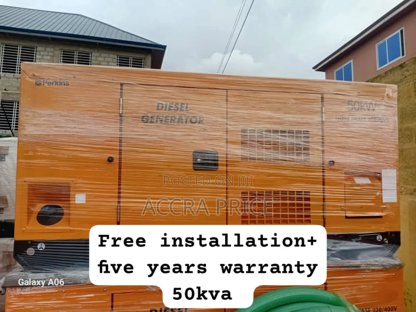 Power Crisis Solution 50kva Perkins Diesel Gen Brit Perkins