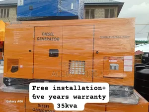 Power Crisis Solution 35kva Perkins Diesel Gen Brit Perkins