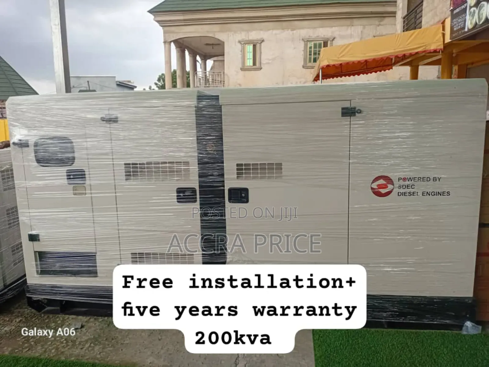 Power Crisis Solution 200kva Perkins Diesel Gen Brit Perkins