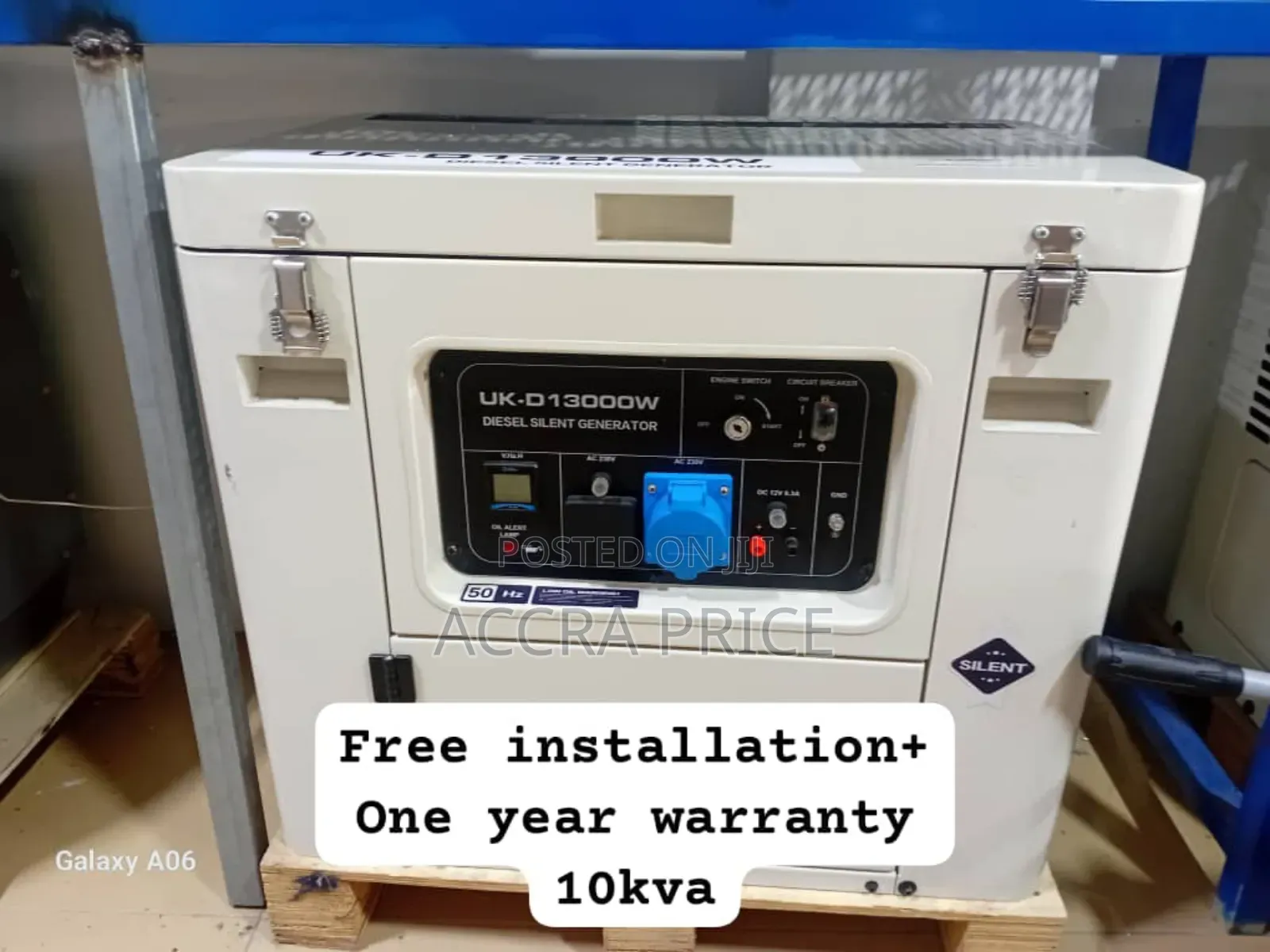 Power Crisis Solution 10kva Uk-D Diesel Gen Brit Uk-D