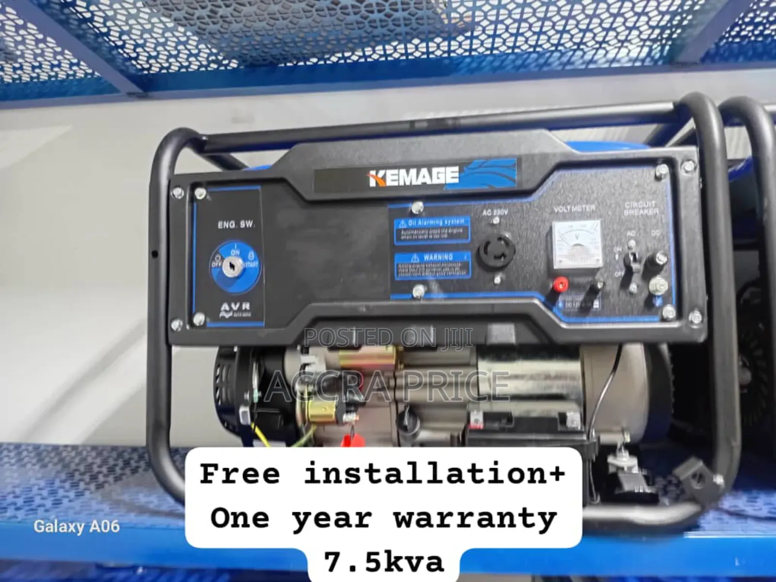 Power Crisis Solution 7.5kva Kemage Petrol Genset Kemage