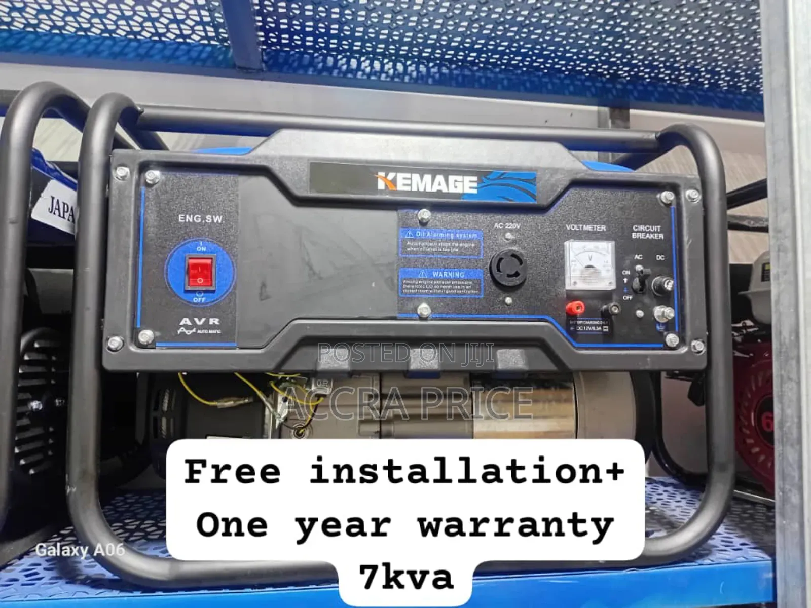 Power Crisis Solution 7kva Kemage Petrol Genset Kemage