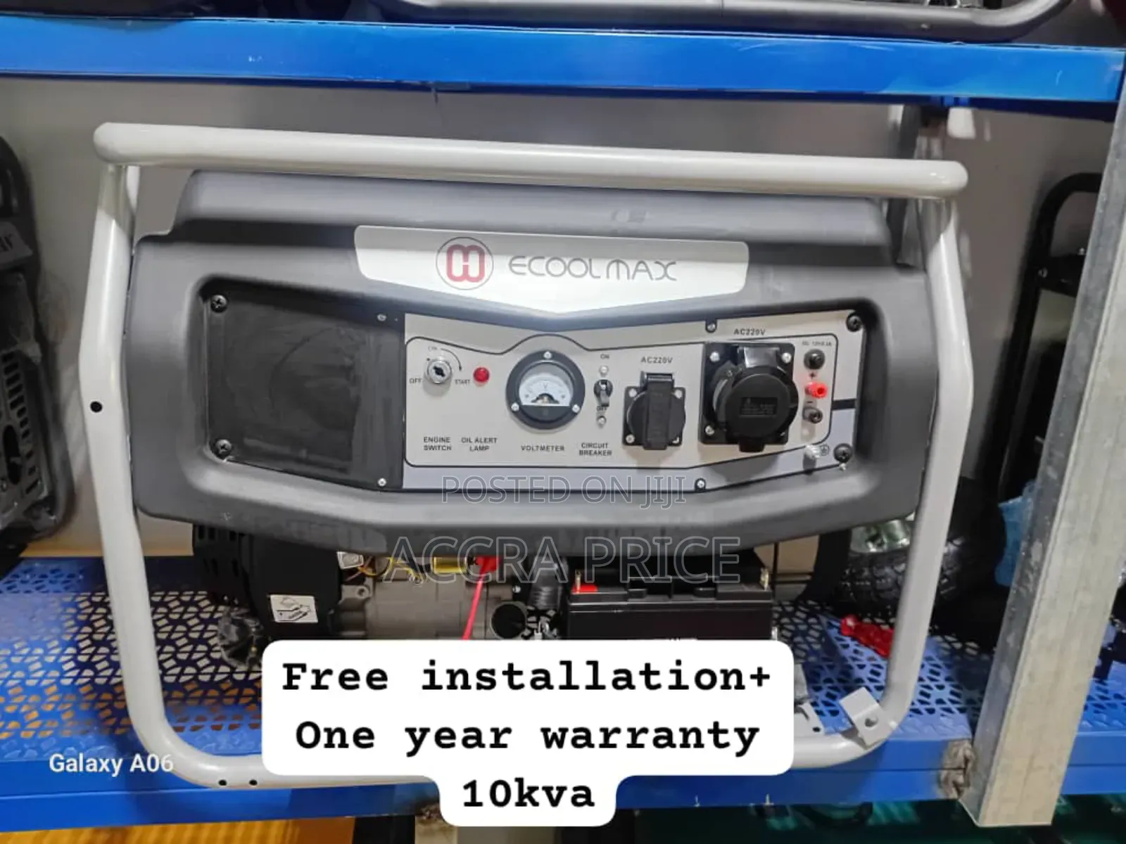 Power Crisis Solution 10kva Ecoolmax Petrol Genset Ecoolmax