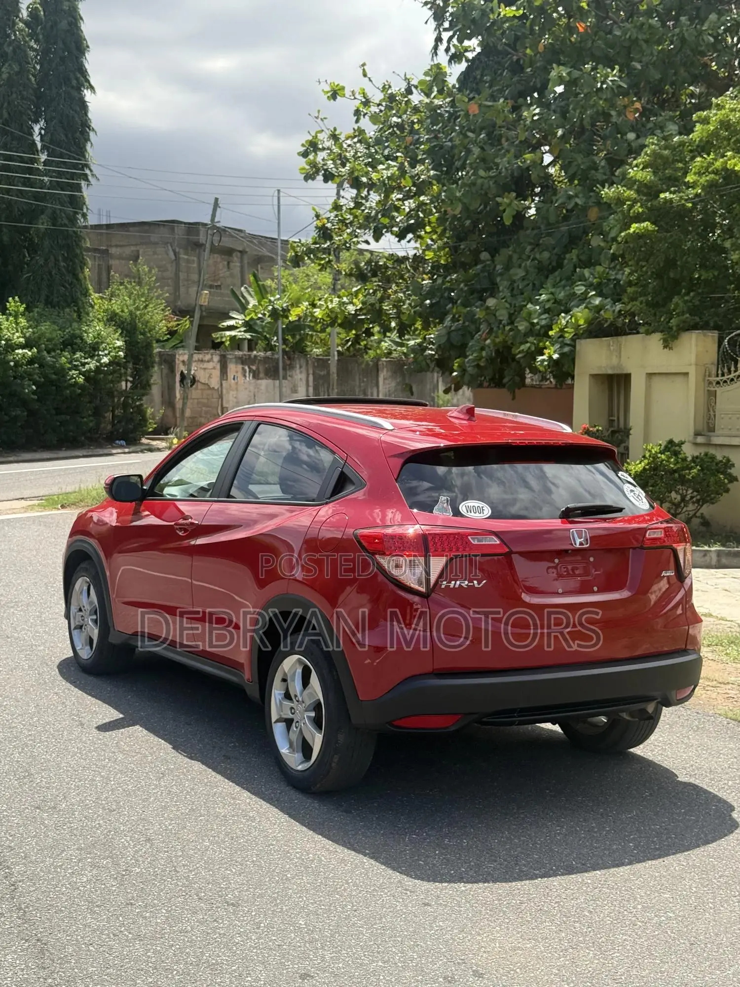 Honda HR-V EX-L w/Navigation AWD 2017 Red