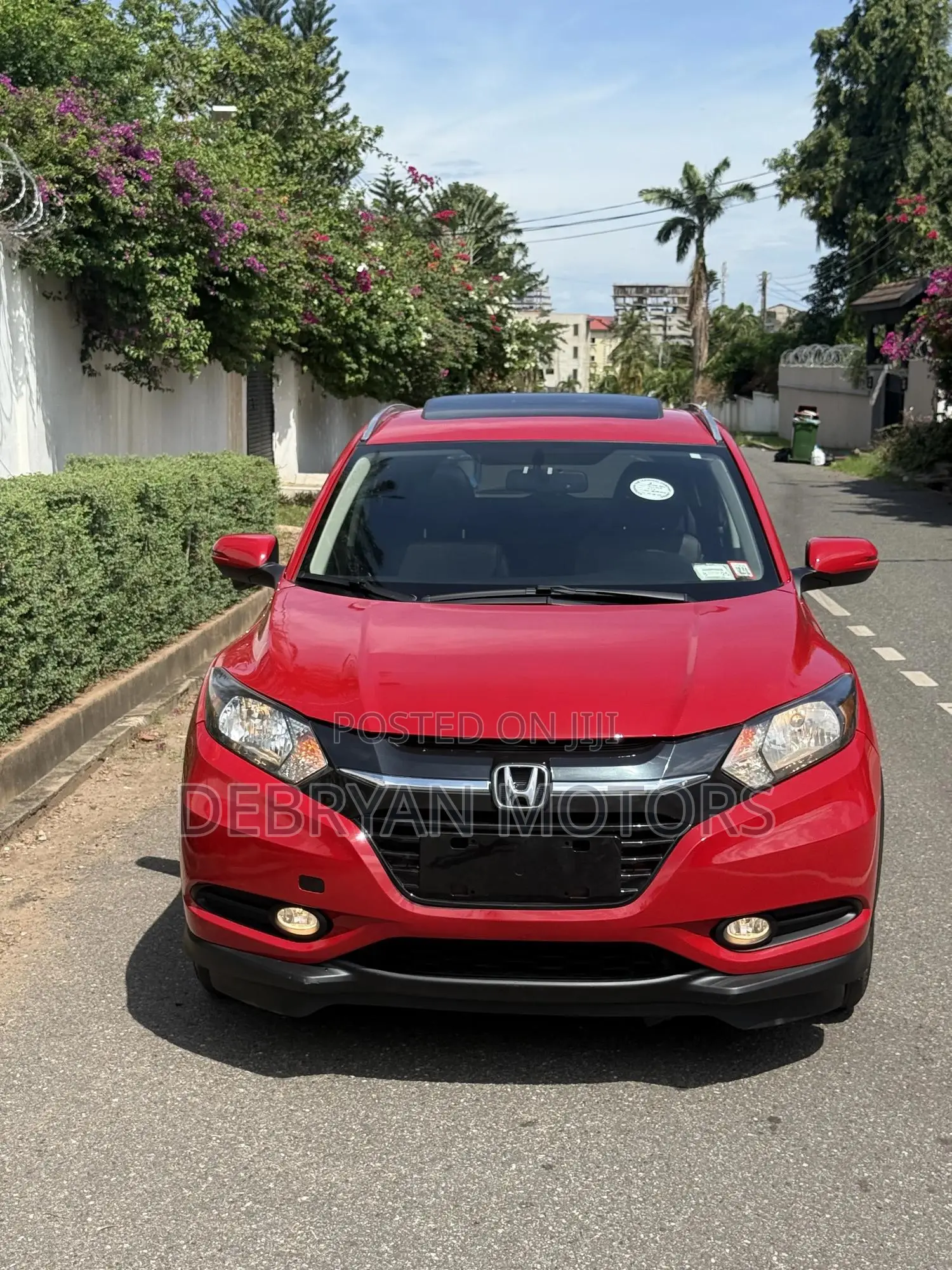 Honda HR-V EX-L w/Navigation AWD 2017 Red