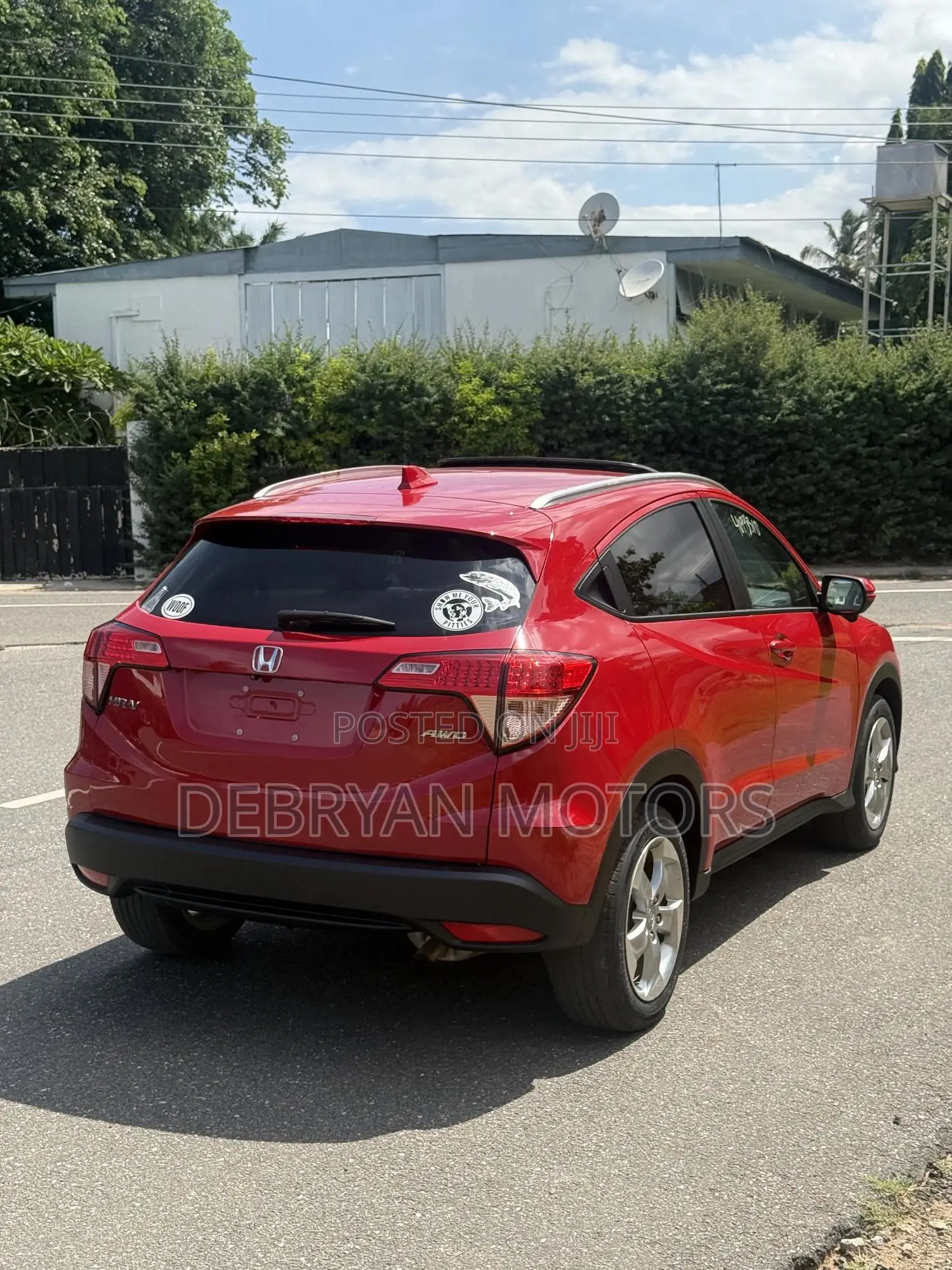 Honda HR-V EX-L w/Navigation AWD 2017 Red