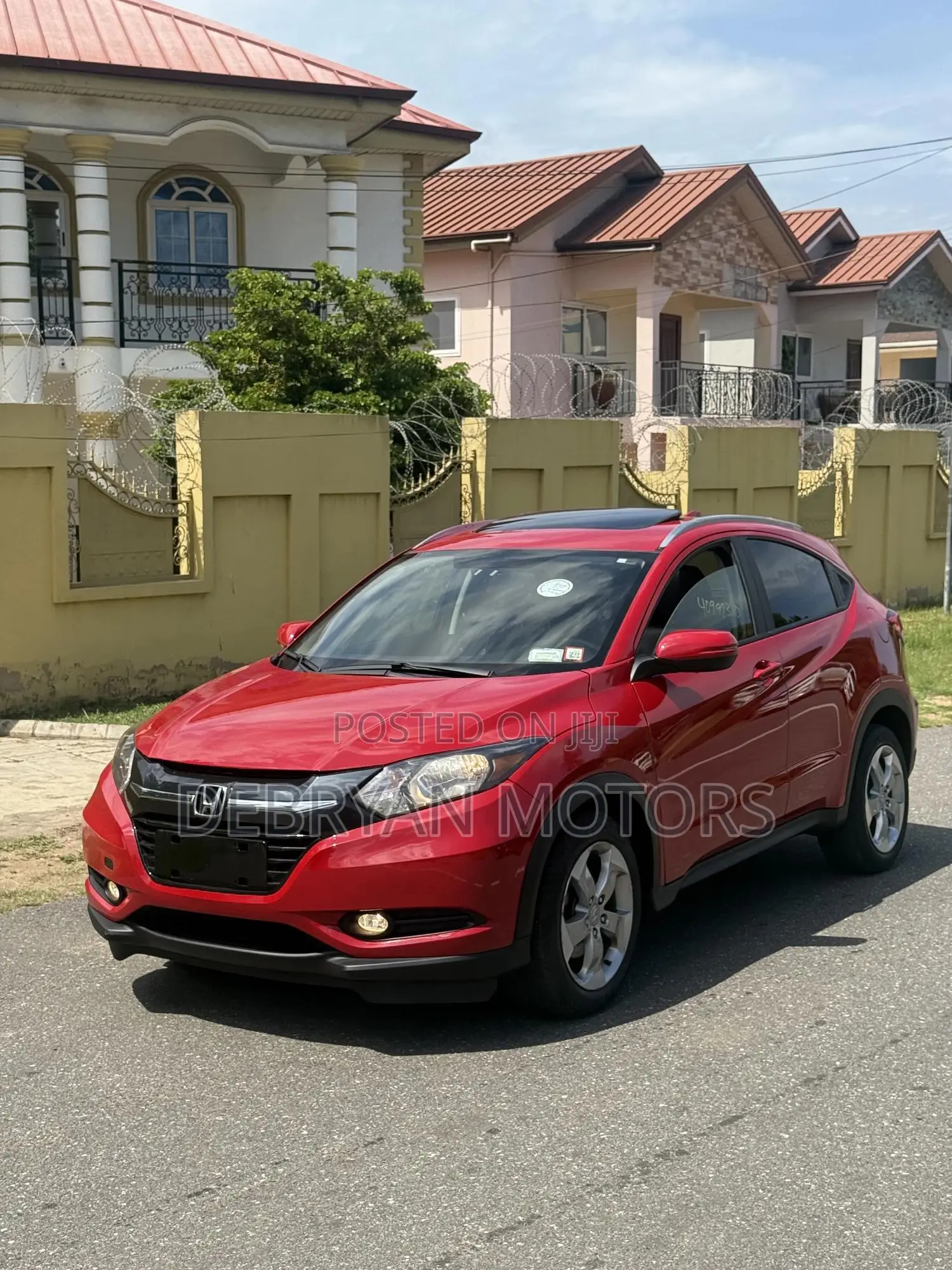 Honda HR-V EX-L w/Navigation AWD 2017 Red