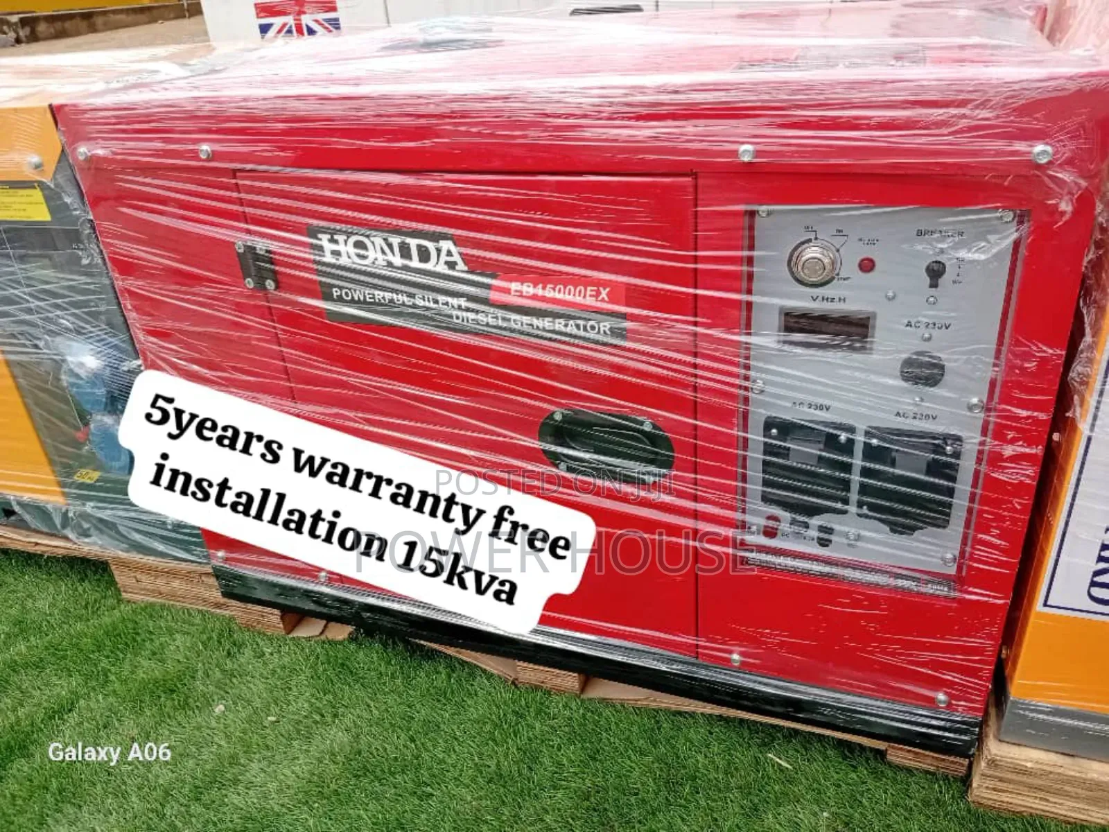 Stratus System Honda Diesel Engine 15kva 16500watts