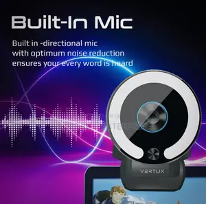 Vertux Odin Webcam With Led Light