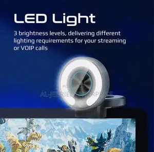 Vertux Odin Webcam With Led Light