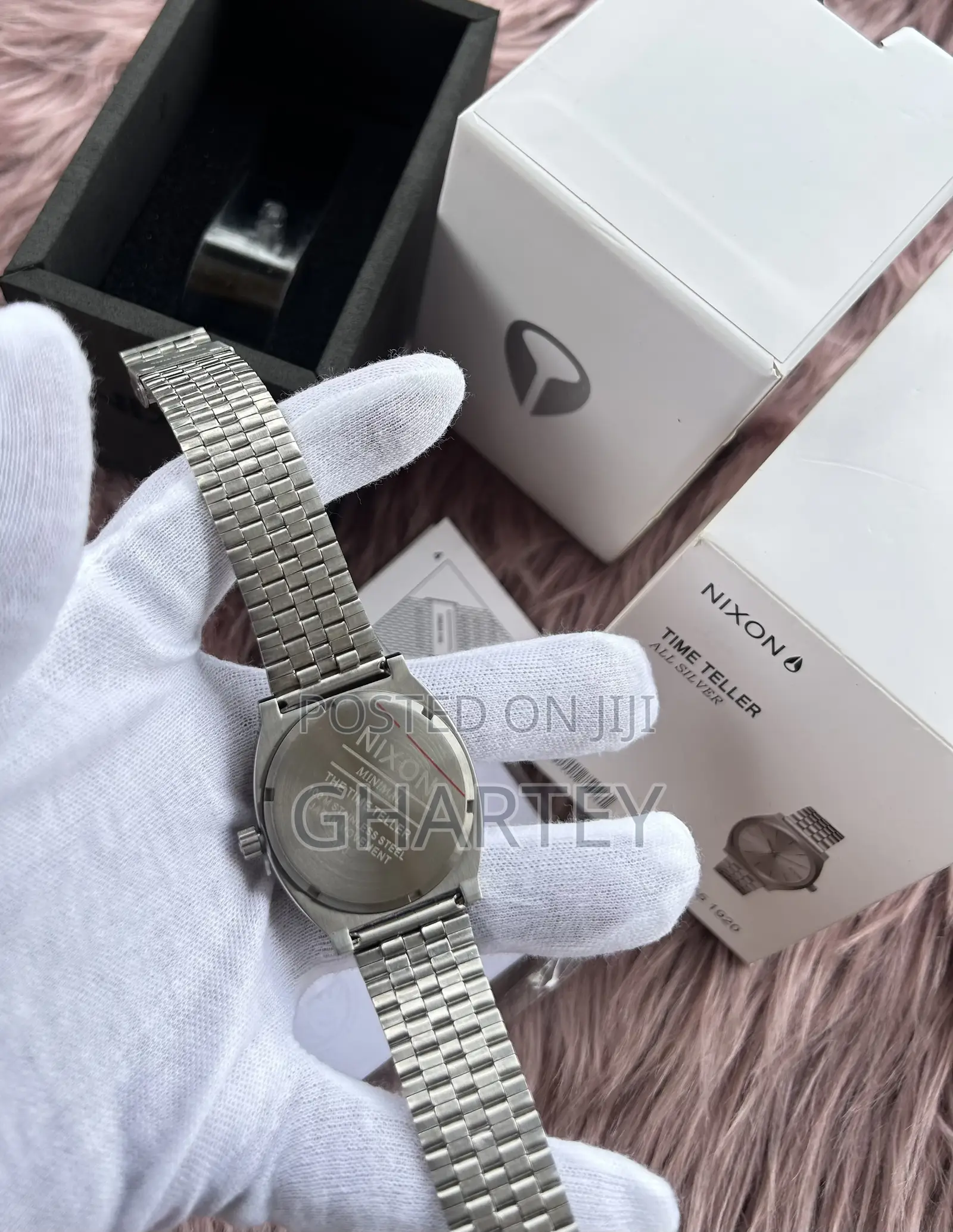 Nixon Watch || Silver Time Teller Edition
