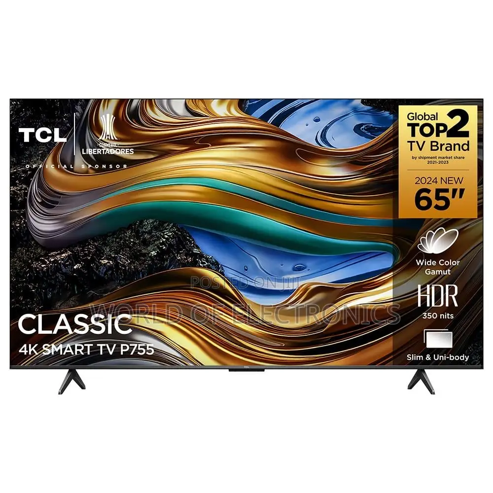 TCL Led Smart 65" 65p755 Uhd Google Tv W/ Voice Control