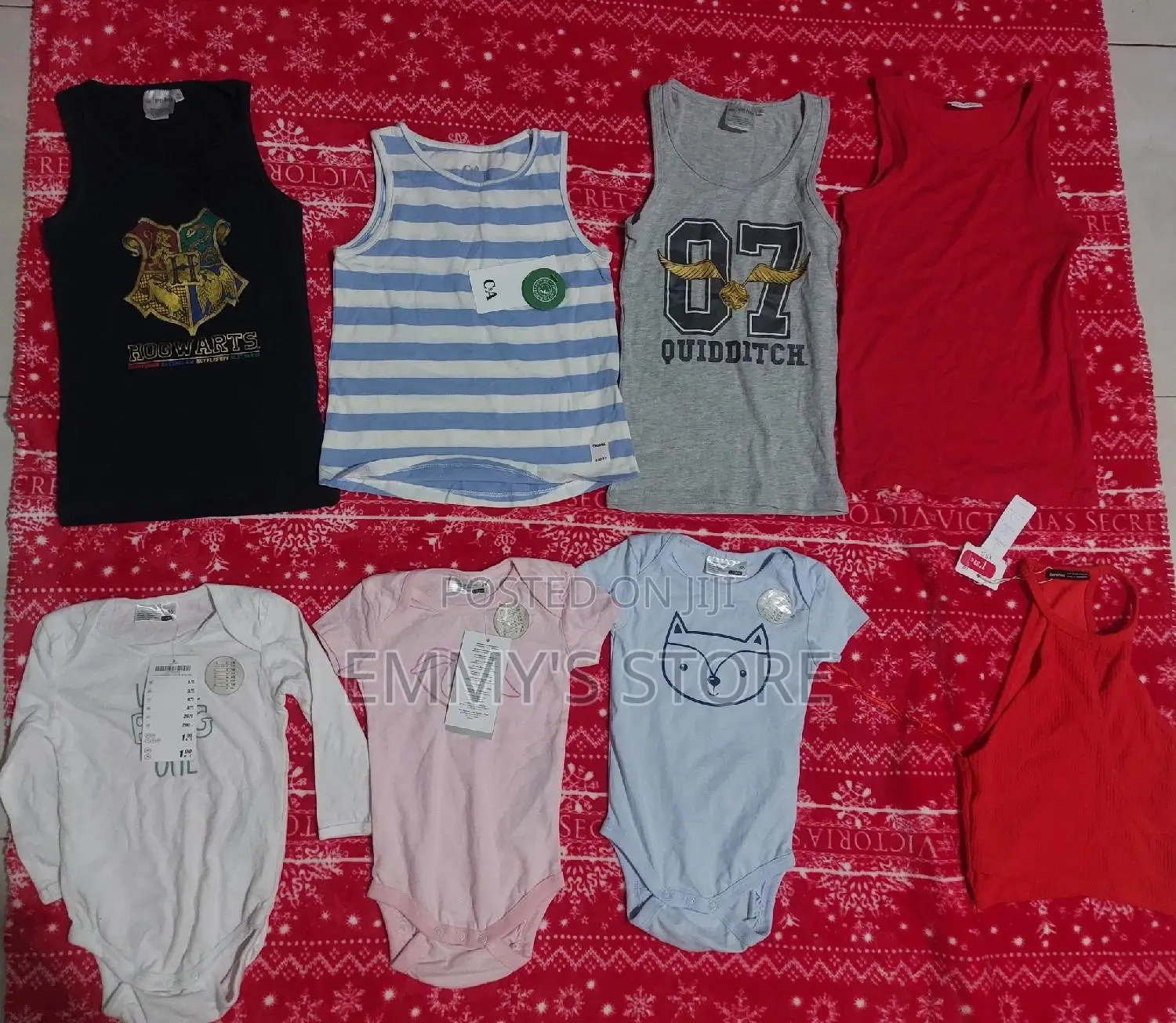 Kid's Dresses, T-shirts, Trousers And Onesies