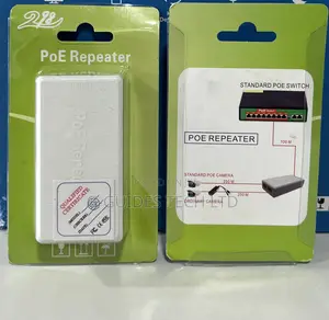 2-Port Poe Repeater, 2-Port Poe Extender 1-in 2-Out 250m