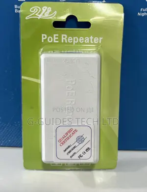 2-Port Poe Repeater, 2-Port Poe Extender 1-in 2-Out 250m
