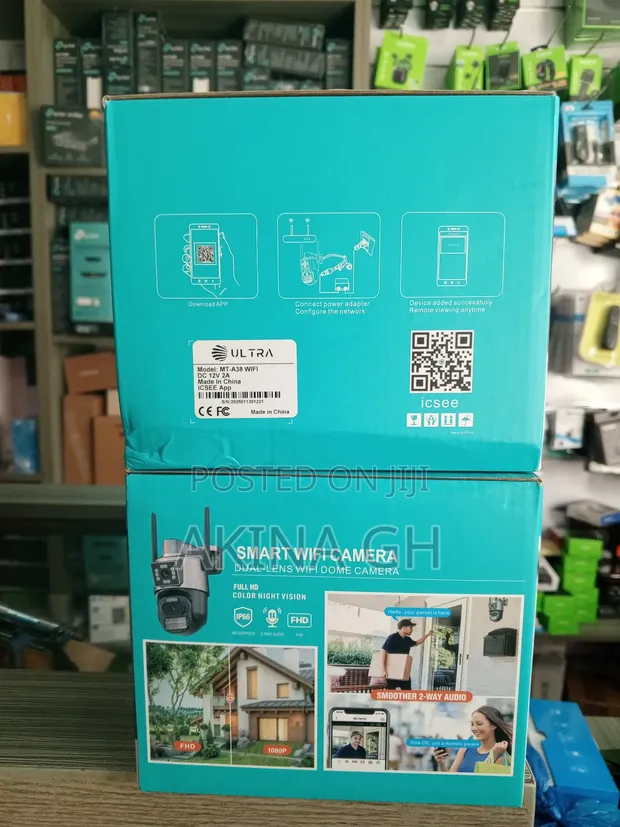 Ultra 4mp Dual Lens Smart PTZ Camera 2