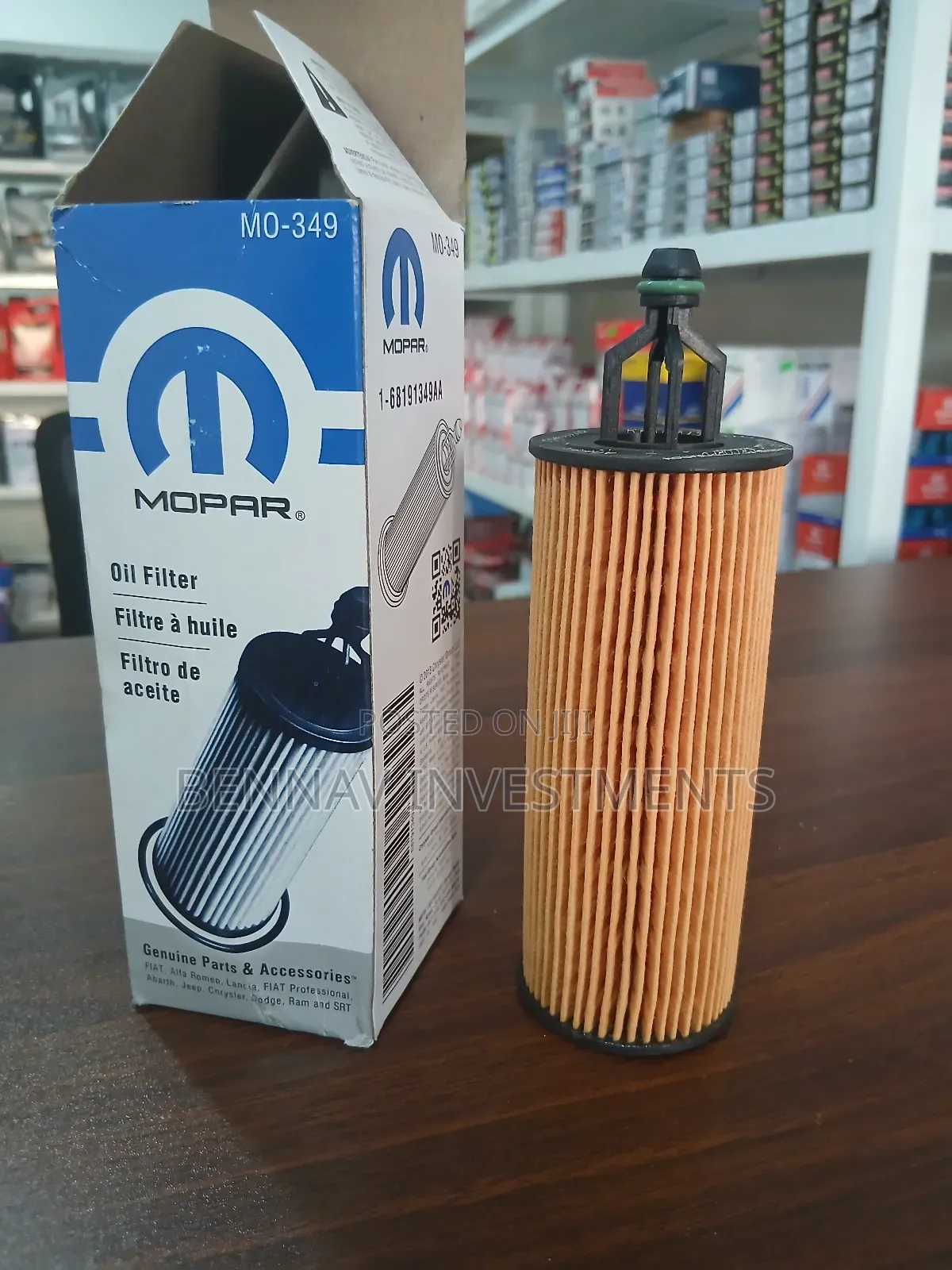 Mopar Mo-349 Oil Filter For Dodge, Jeep, Chrysler, Ram