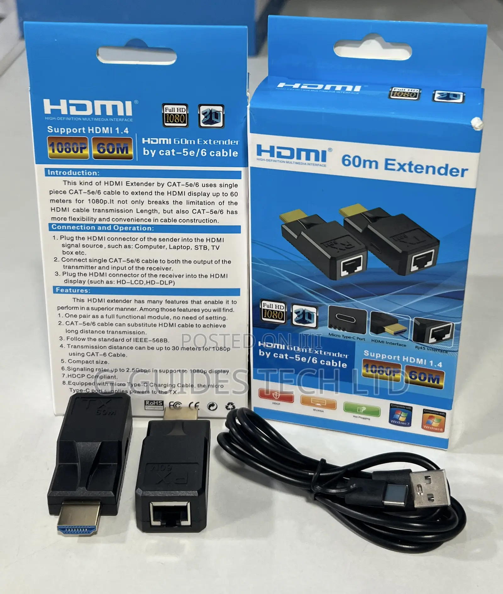 60m Hdmi Extender, Hdmi 60m Extender