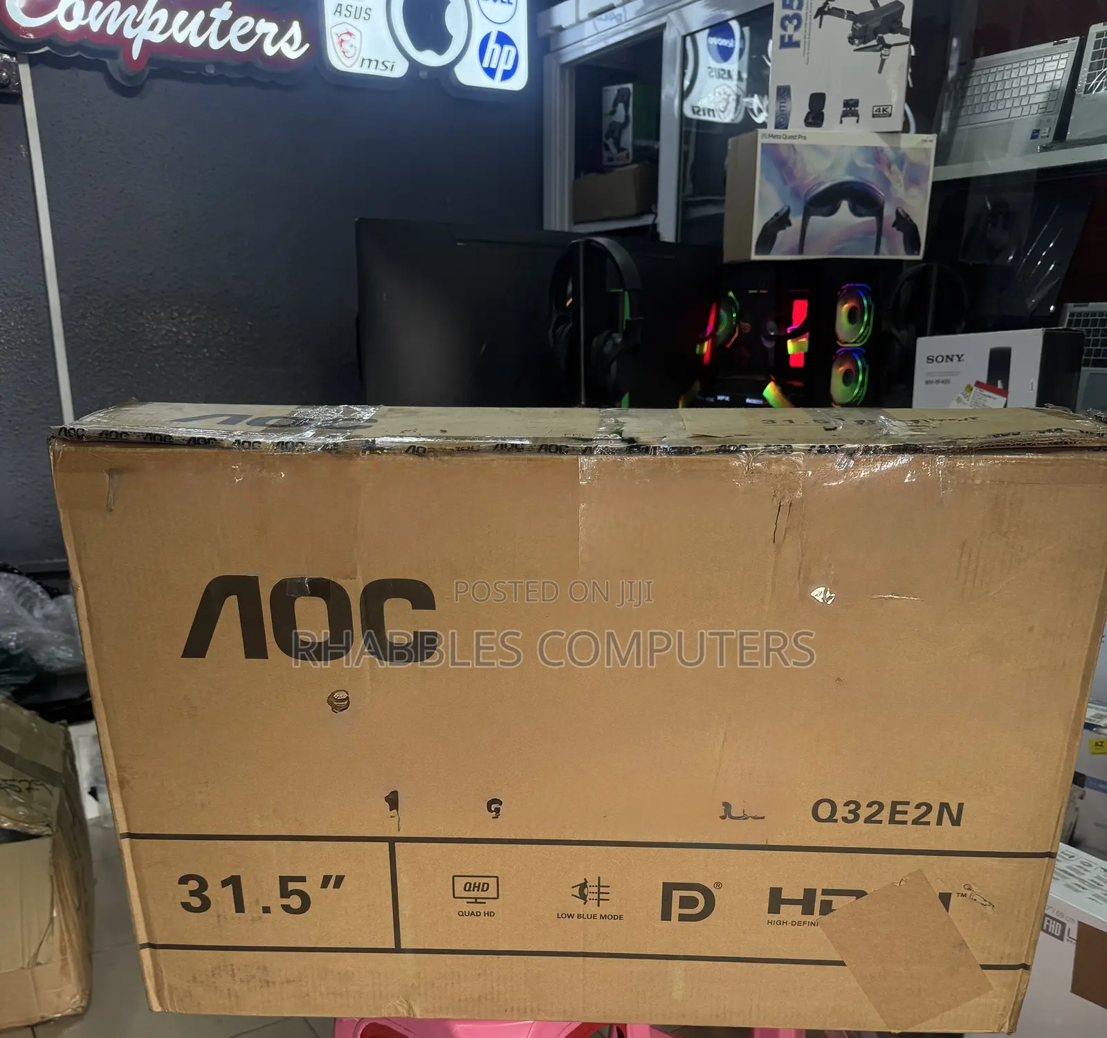 Aoc 32”Inches Ultra Slim Monitor