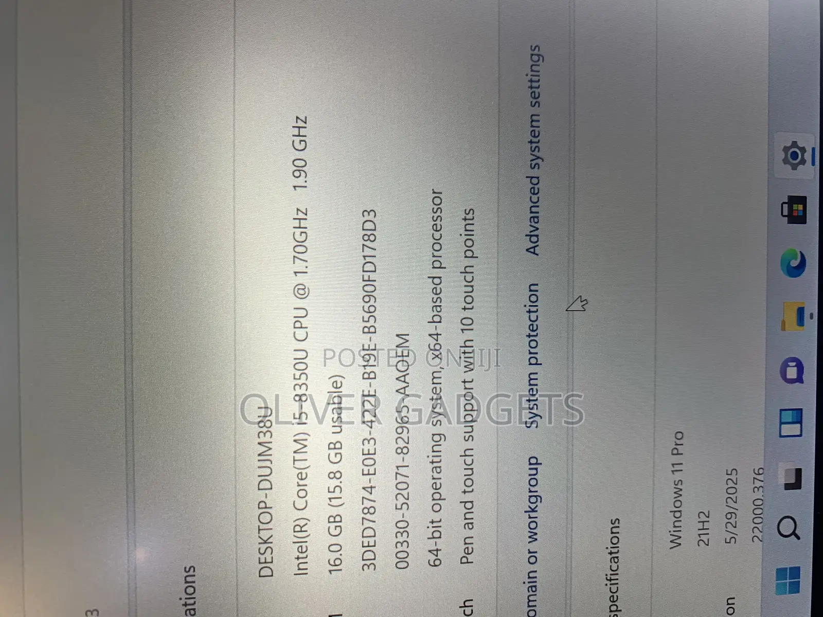Laptop HP EliteBook X360 1030 G3 16GB Intel Core I5 SSD 256GB