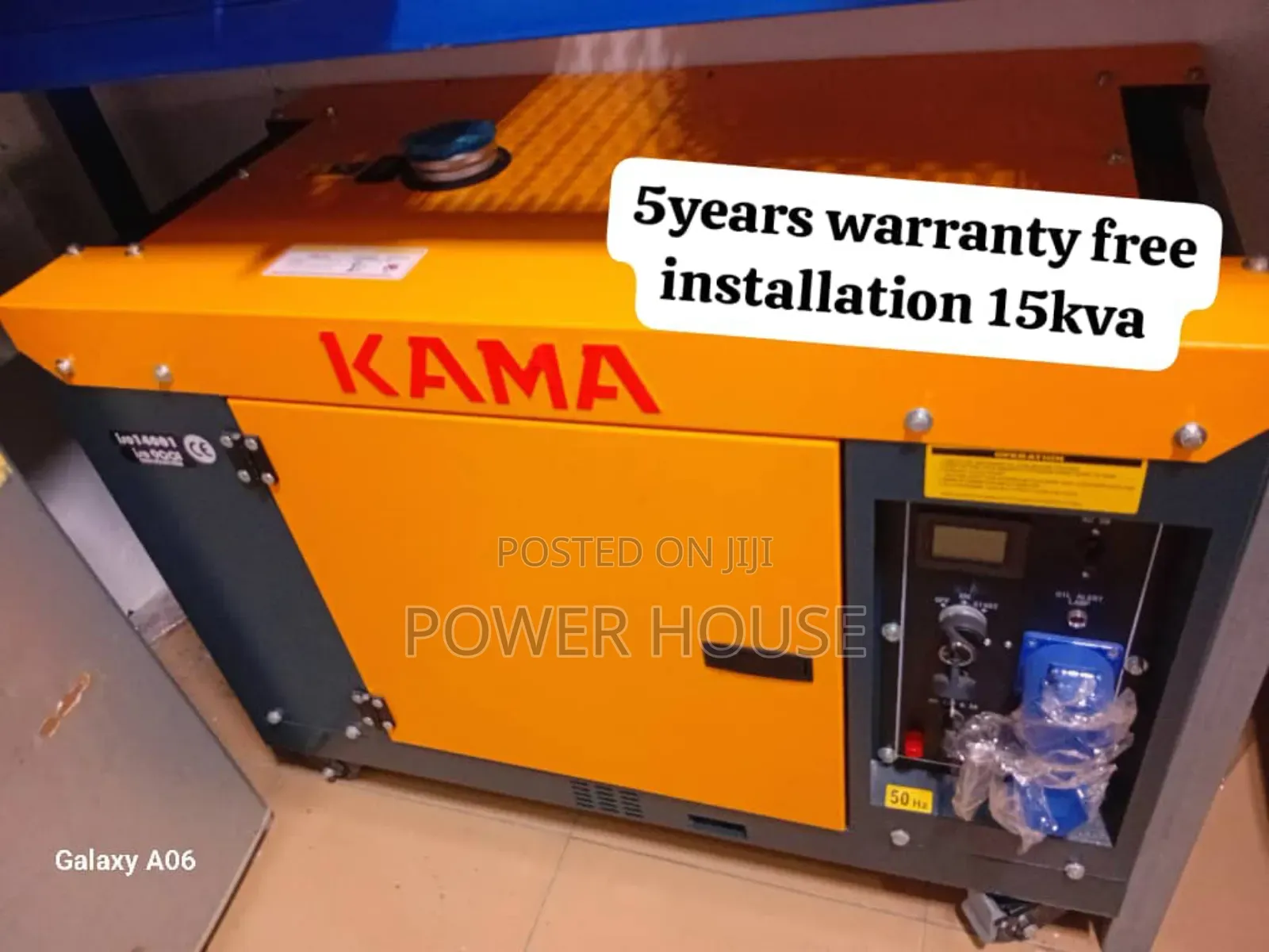 True Guard Kama Generator 15kva 16500watts 15kva