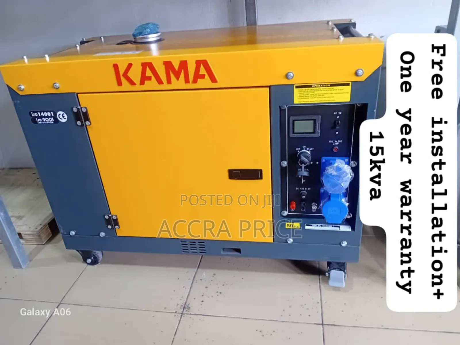 Power Wizard 15kva Kama Diesel Generator 15000watts